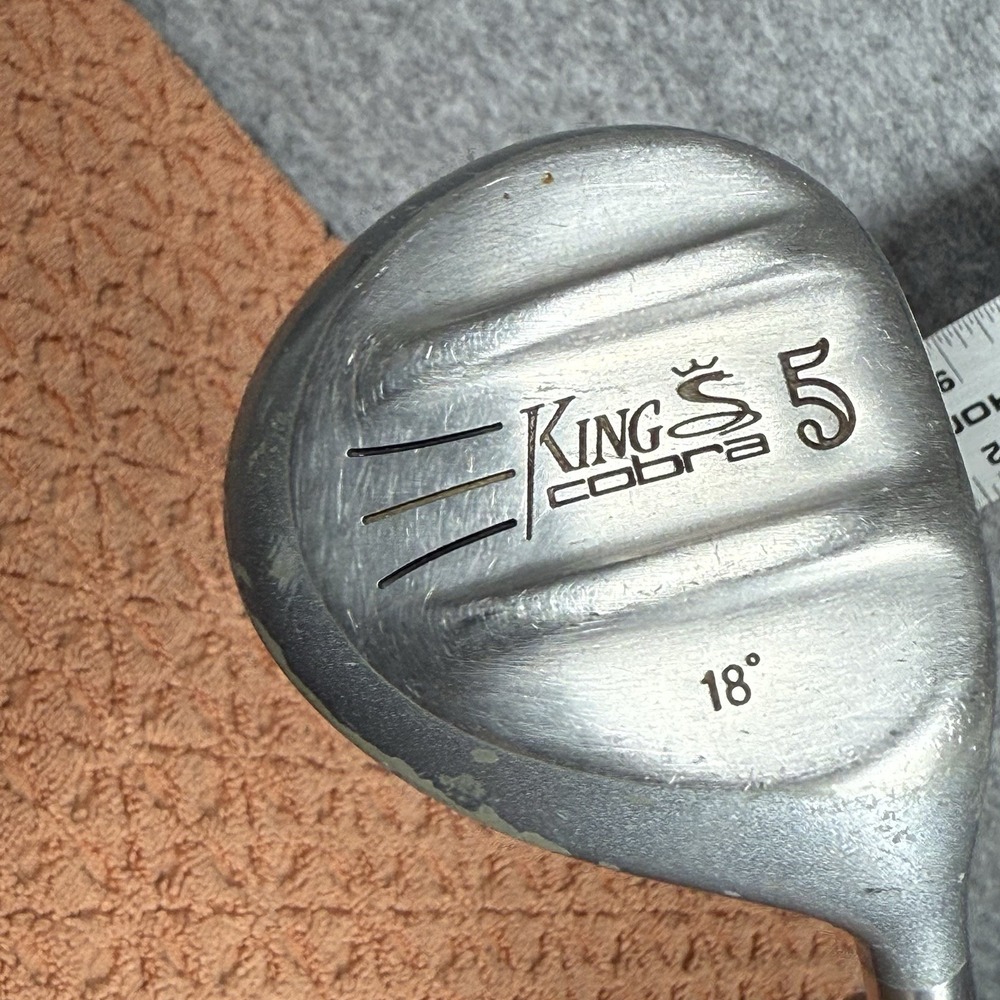 King Cobra 5 Wood 18° Golf Club RH Regular Flex Graphite Golf Pride Grip